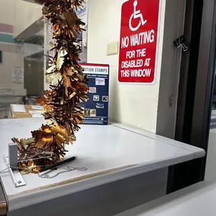 Easier waiting for disabled people