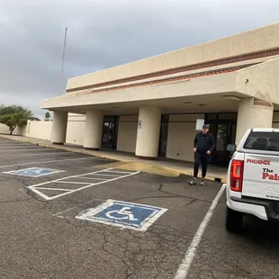 My husband's PO Box place