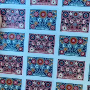 Love stamps