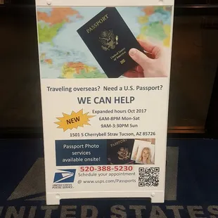 Passport info