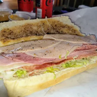 The Admiral w/ oil &amp; vinegar. Never gets old.