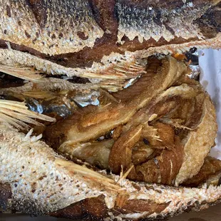 1lb of Belly Salmon, clean &amp; fry