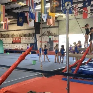 Facility spacious and clean.