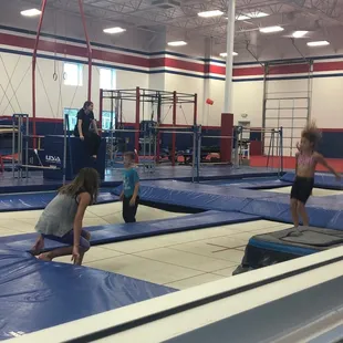 Coaches sitting not helping with skills.