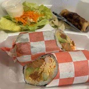 Sushi burrito
