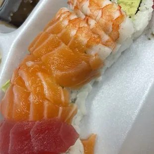 sashimi, sushi and sashimi, food, sushi