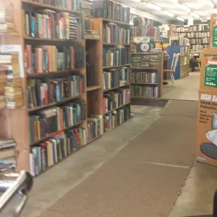 Just one Isle of books. Thousands more than what you see here. Go check it out.