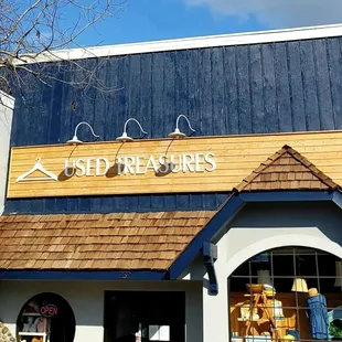 refreshed sign and storefront