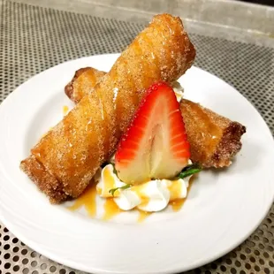 a plate of food on a table
