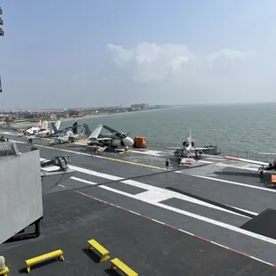 View from the island