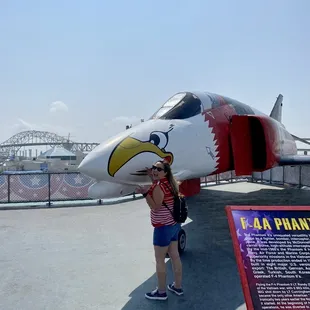 Fun on the flight deck!