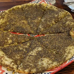 Zatar flatbread