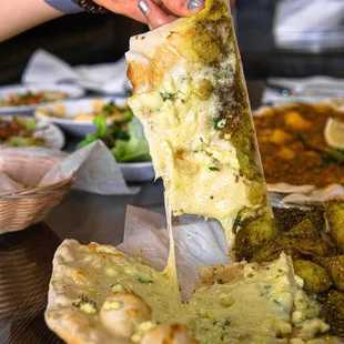 Zaatar and Feta Cheese Flatbread