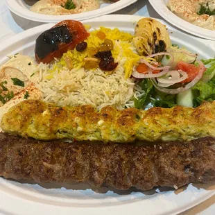Chicken Kabab Plate
