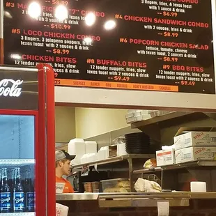 Menu as of 3-3-17.
