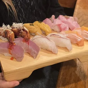 Various sushi