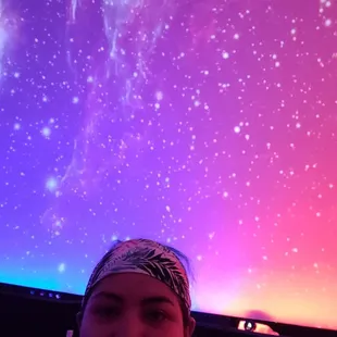 Watching the galaxys on a Wednesday night