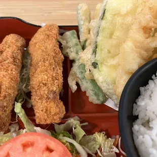 The ahi was delicious! I asked for a little mayo as i like mayo on my crunchy fish