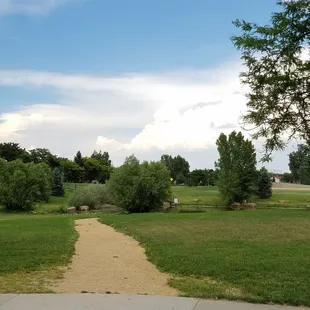 Both paved and unpaved trails at Utah Park