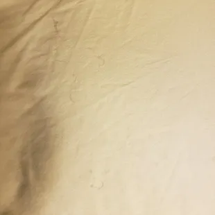 Stained sheets ewww