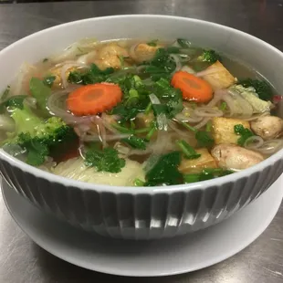Veggies Pho with Vegetarian Broth