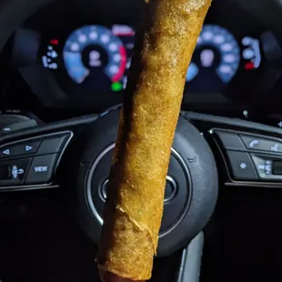 KCM Egg Rolls - foot-long pork egg roll