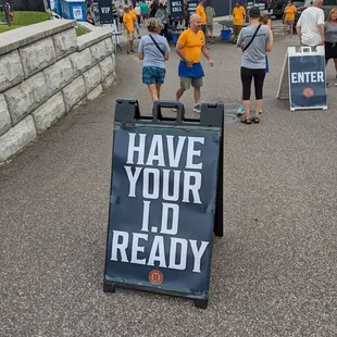 The man in the orange shirt looked at my driver's licence and thought that I was born in 2003... haha! I'll take that as a compliment.