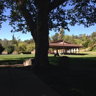 Covered picnic area