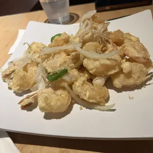 Pepper and Salted Shrimp