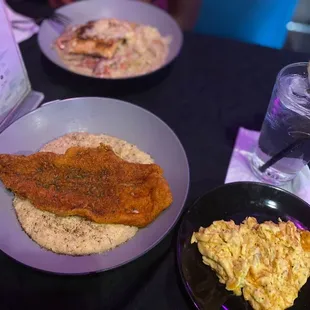 Fish and grits!!