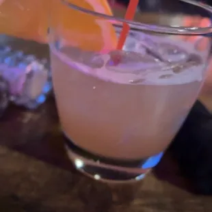 Specialty cocktail called Wonderland