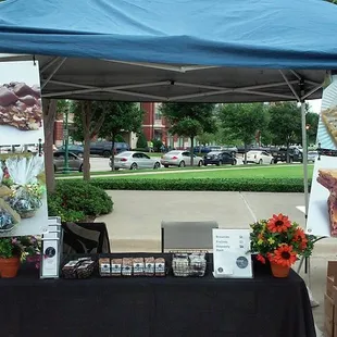 Display at Keller Farmer's Market