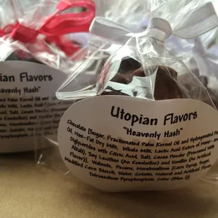 Heavenly Hash packaging