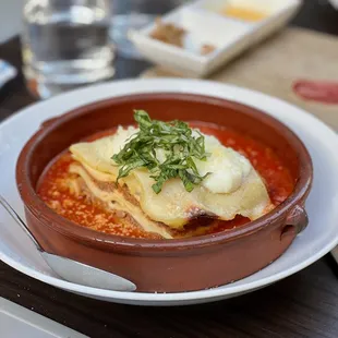 Boar Bolognese Lasagna