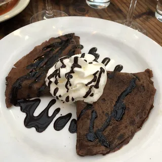 Chocolate crepes