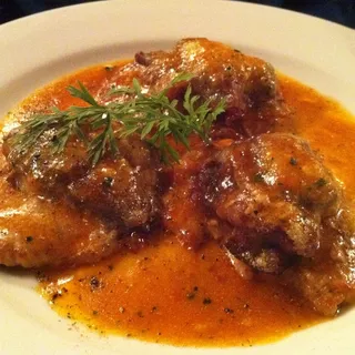 Vitello gratinato con melanzana