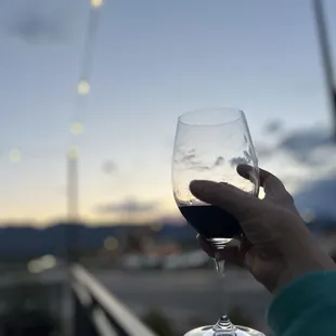 Wine and mountains