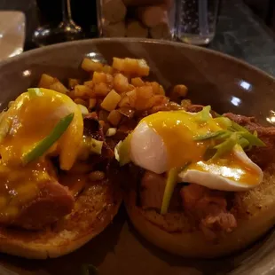 Pork Benedict