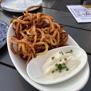 Duck Fat Curly Frites