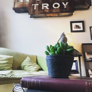 The organization original hotel sign was donated to the owners! Such a great community