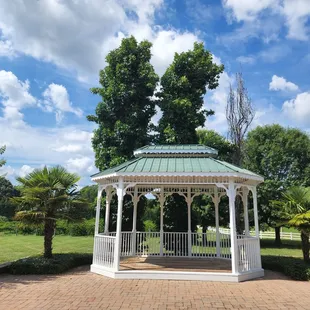 a gazebo