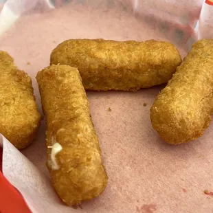 Mozzarella sticks - nothing terribly special but get them for the sauce if for no other reason!