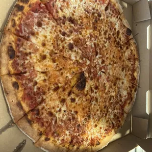 Cheese pizza $11.99