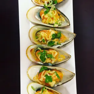 Baked Mussels