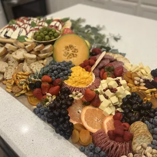 a variety of fruits and vegetables