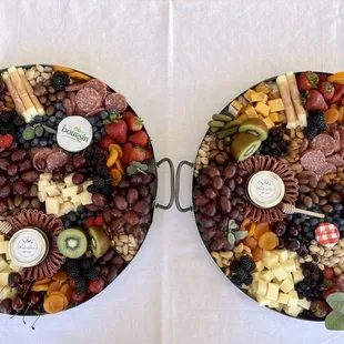 Two of the "Grazing Boards"