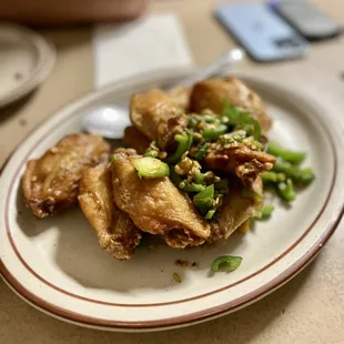 Salt and Pepper Chicken Wings