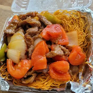 Tomato Beef Hong Kong