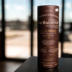 a bottle of balvenine