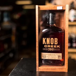 a bottle of knock creek